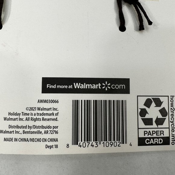 Holiday Time 8 Mini Ornaments Wooden Disc With Plaid Truck New - Picture 4 of 4